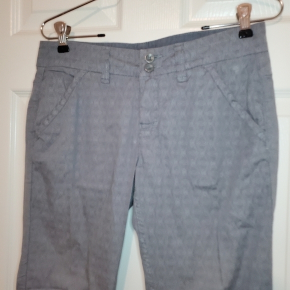 Horny Toad Cropped Pants Sz 2 Gray - Picture 5 of 16